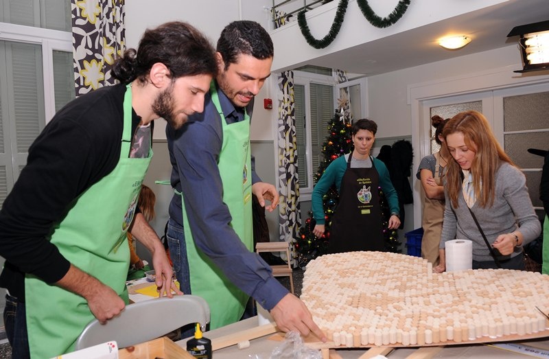 Παναθηναϊκός: Εθελοντές στο ΚΥΑΔΑ οι Τσαρτσαρής και Γιαννόπουλος (photos)