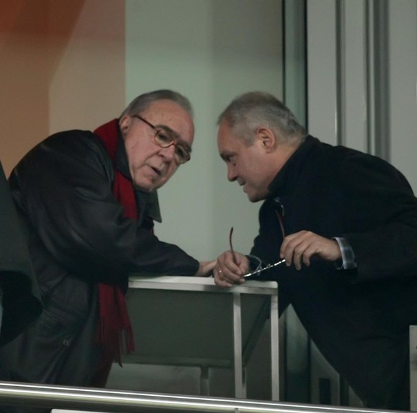 Ολυμπιακός: Στο γήπεδο ο Κόκκαλης (photos)