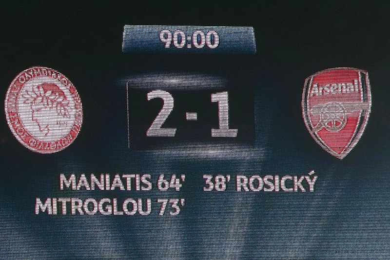 Ολυμπιακός - Άρσεναλ 2-1: «Ισχυρά» ελληνικά… κανόνια! (photos+videos)