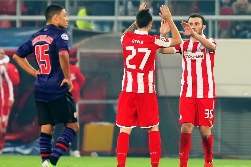 Ολυμπιακός - Άρσεναλ 2-1: «Ισχυρά» ελληνικά… κανόνια! (photos+videos)