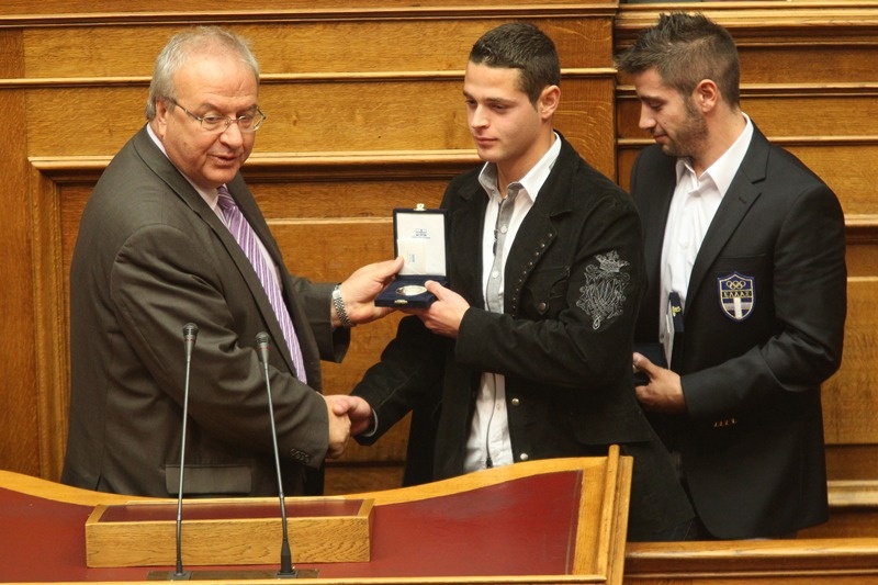 Τίμησε τους Ολυμπιονίκες η ελληνική Βουλή (photos)