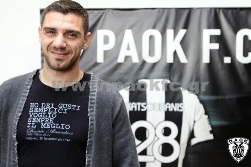 Oι πρώτες στιγμές του Κατσουράνη στη Θεσσαλονίκη (video+photos)