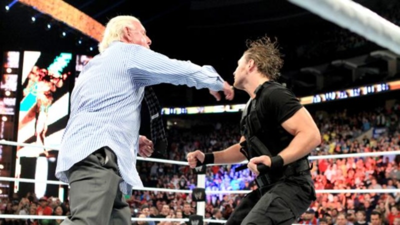 Raw SuperShow: Επέστρεψε στο WWE o Ric Flair (photos+videos)