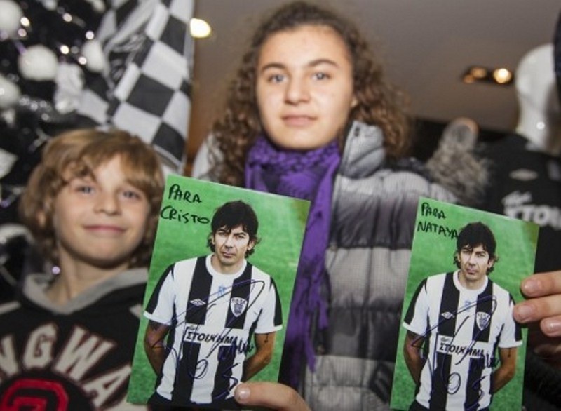 ΠΑΟΚ: Aτελείωτη λατρεία για Πάμπλο Γκαρσία (photos+videos)