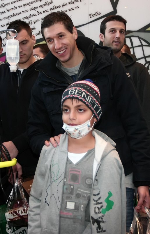 Παναθηναϊκός: «Πράσινη» επίσκεψη... Ελπίδας (photos+videos)