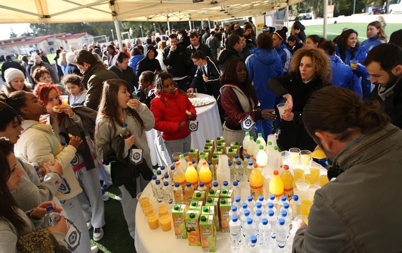 ΕΠΟ και Εθνική έστειλαν μήνυμα αγάπης (photos)