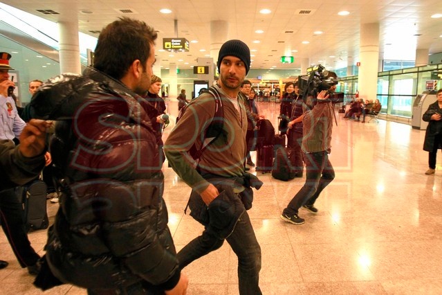 Η επιστροφή του Γκουαρντιόλα στη Βαρκελώνη (photos+video)