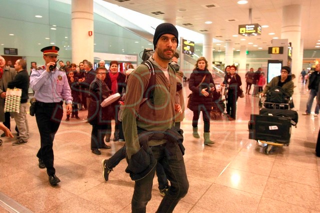 Η επιστροφή του Γκουαρντιόλα στη Βαρκελώνη (photos+video)