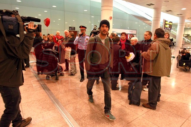 Η επιστροφή του Γκουαρντιόλα στη Βαρκελώνη (photos+video)