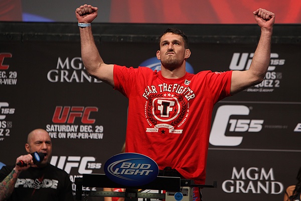 UFC 155: Όλοι στα κιλά τους (videos+photos)