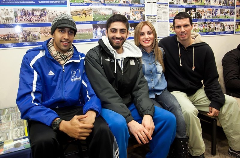 Καβάλα: Επίσκεψη στη Λέσχη Φιλάθλων (photos)
