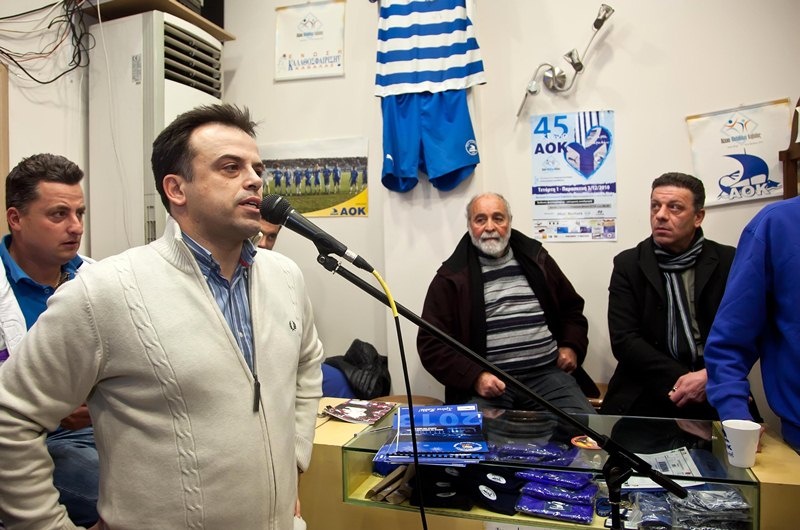 Καβάλα: Επίσκεψη στη Λέσχη Φιλάθλων (photos)