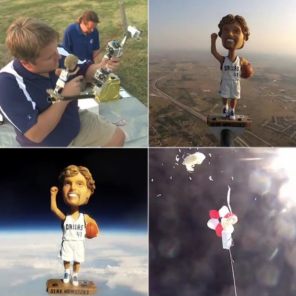 Ντάλας Μάβερικς: Έστειλαν το Νοβίτσκι στο διάστημα (videos+photos)