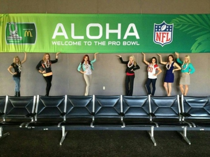 NFL: Οι cheerleaders του Pro Bowl (photos)