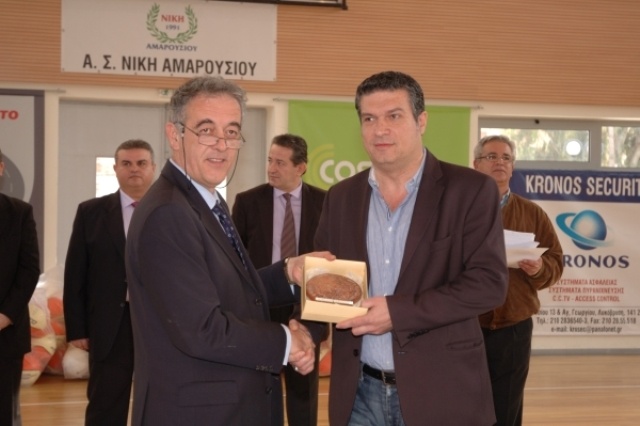 Νίκη Αμαρουσίου: Έκοψε την πίτα της (photos)