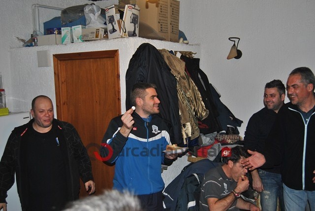 Αρκαδικός: Έκοψε την πίτα του (videos+photos)