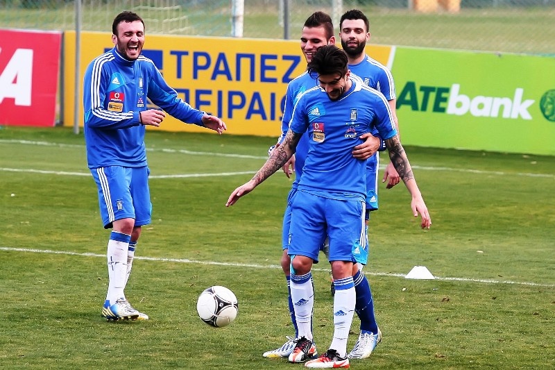 Ελλάδα: Με 4-4-2 κόντρα στην Ελβετία (photos)