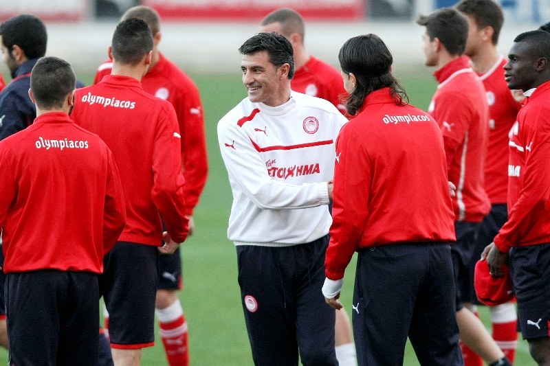 Ολυμπιακός: Η «πρώτη» του Μίτσελ (photos)