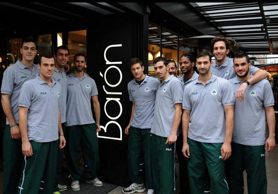 Παναθηναϊκός: Στιγμές χαλάρωσης στο Baron (Photos)