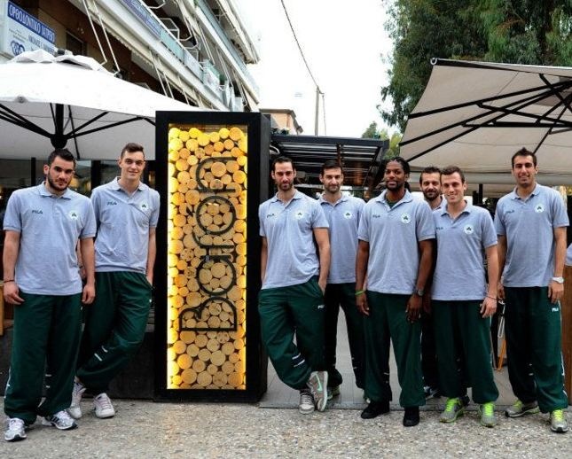 Παναθηναϊκός: Στιγμές χαλάρωσης στο Baron (Photos)