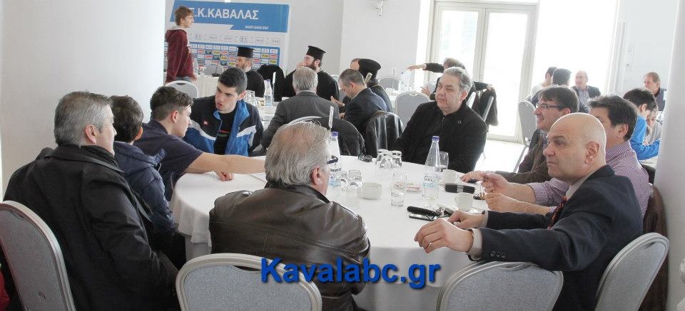 Παπακωνσταντίνου: «Δεν θα υποβιβαστεί η Καβάλα» (video+photos)