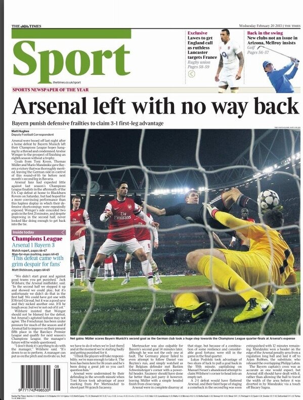 Άρσεναλ: Τα... χώνει ο αγγλικός Τύπος (photos)