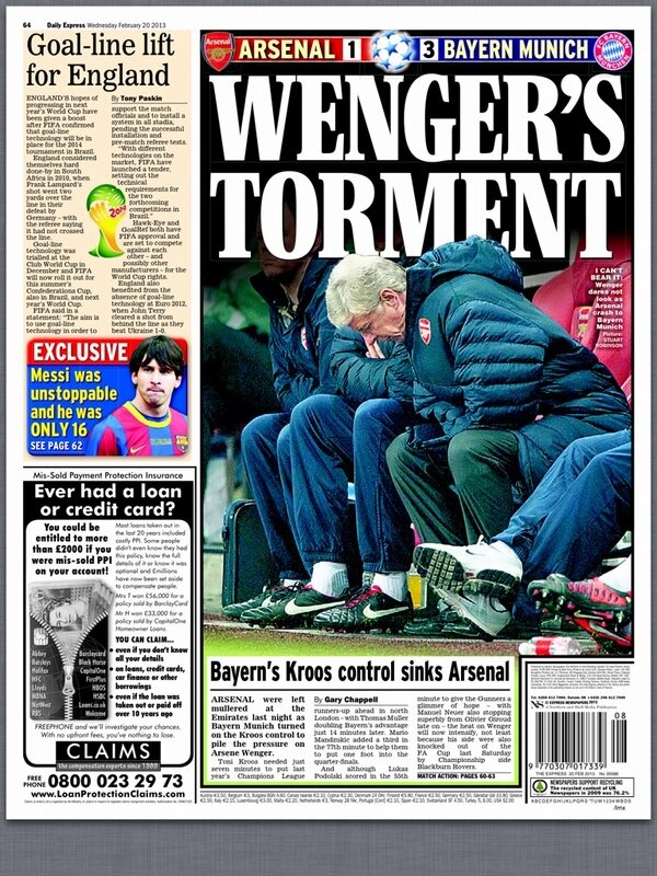 Άρσεναλ: Τα... χώνει ο αγγλικός Τύπος (photos)