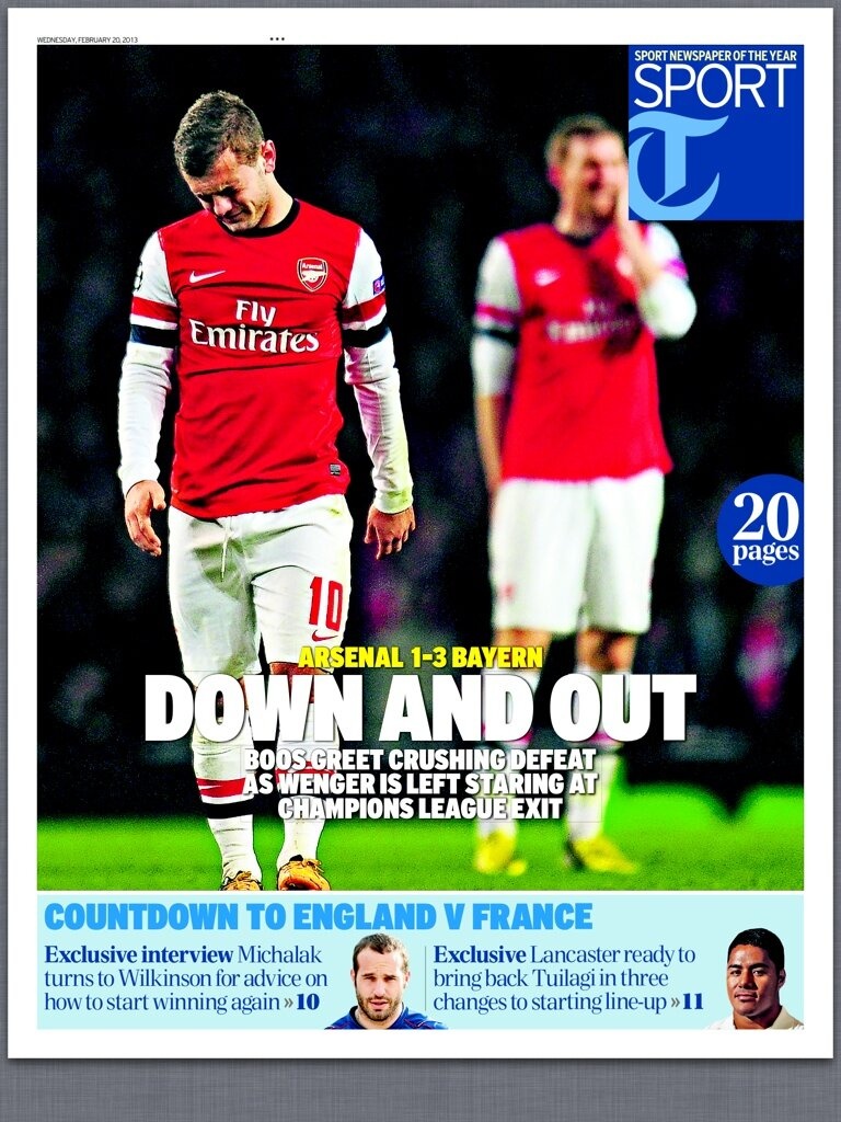Άρσεναλ: Τα... χώνει ο αγγλικός Τύπος (photos)