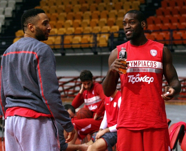 Ολυμπιακός: Στο ΣΕΦ ο Πέρκινς (photos)