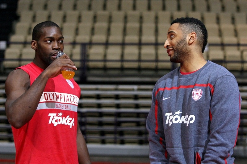 Ολυμπιακός: Στο ΣΕΦ ο Πέρκινς (photos)