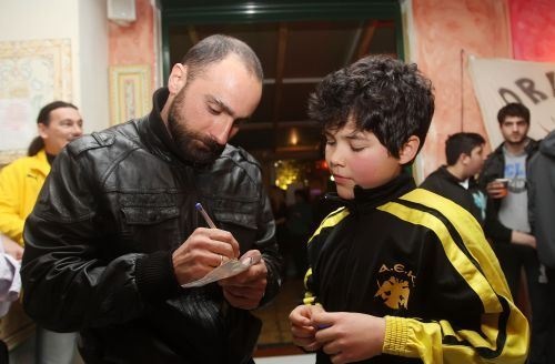 ΑΕΚ: Έκοψαν την πίτα τους τα τμήματα Χάντμπολ (photos)