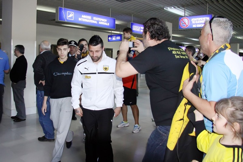 ΑΕΚ: Original αποθέωση στα Χανιά (photos)