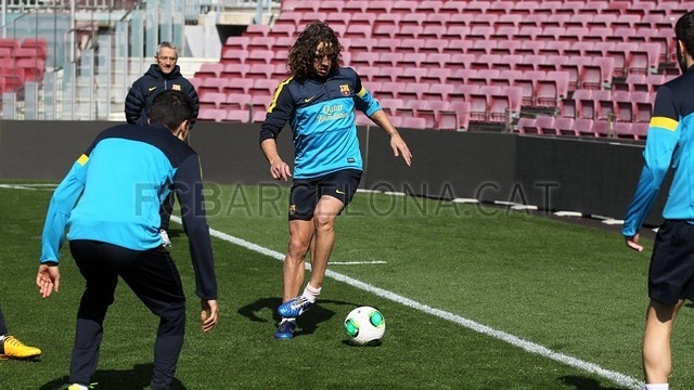 Μπαρτσελόνα: Η τελευταία προπόνηση στο Καμπ Νου για Ρεάλ (photos+videos)