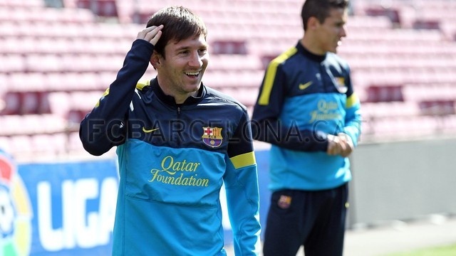 Μπαρτσελόνα: Η τελευταία προπόνηση στο Καμπ Νου για Ρεάλ (photos+videos)