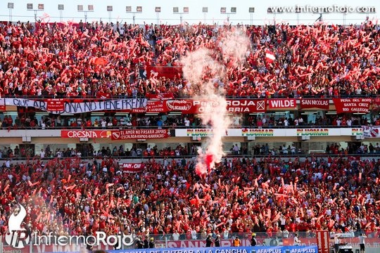 Τρομερή ατμόσφαιρα στο Ιντεπεντιέντε – Ρασίνγκ (photos+videos)