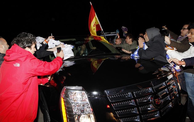 Υποδοχή ηρώων στη Μαδρίτη (photos)