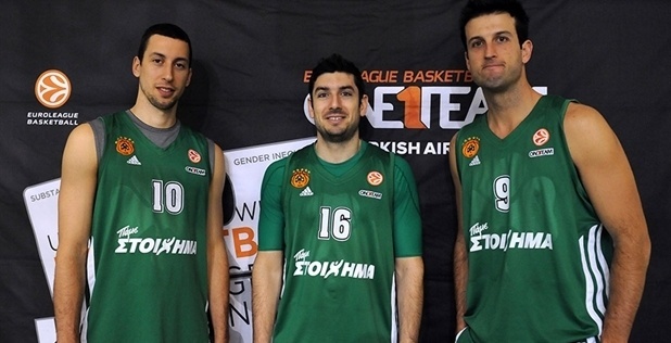 Παναθηναϊκός: Δίπλα στο One Team της Ευρωλίγκας και τα παιδιά (photos)