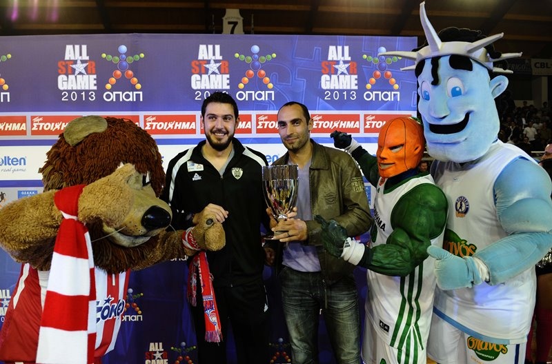 All Star Game: Αγρίεψαν οι μασκότ! (videos+photos)