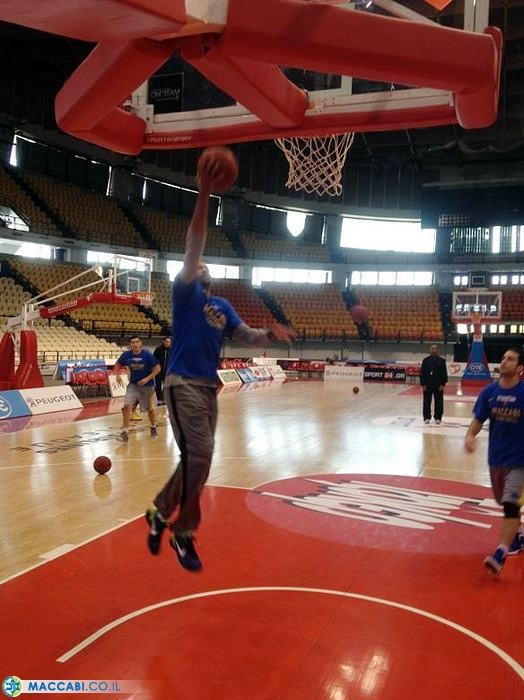 Μακάμπι Τελ Αβίβ: Η πρωινή προπόνηση στο ΣΕΦ (photos)