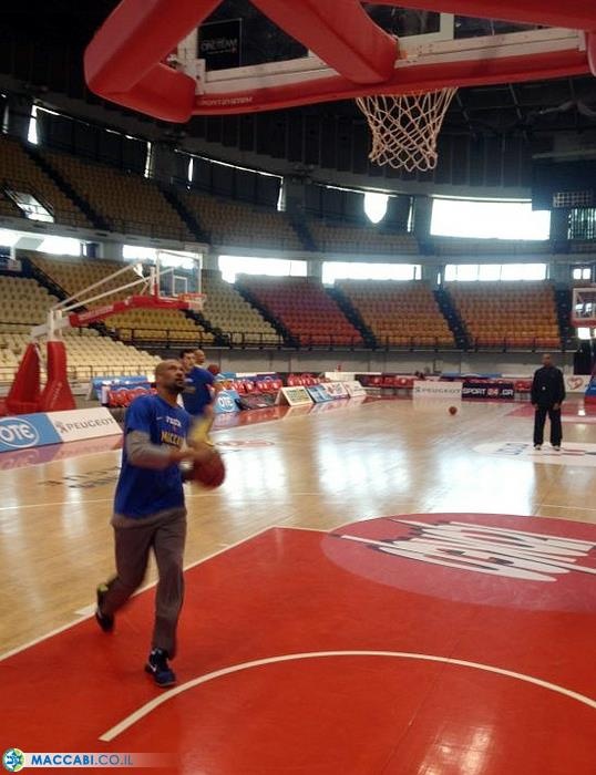 Μακάμπι Τελ Αβίβ: Η πρωινή προπόνηση στο ΣΕΦ (photos)