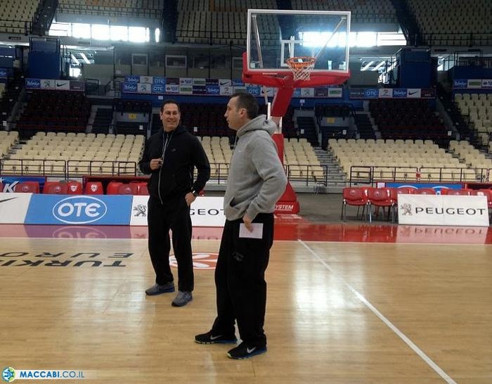 Μακάμπι Τελ Αβίβ: Η πρωινή προπόνηση στο ΣΕΦ (photos)