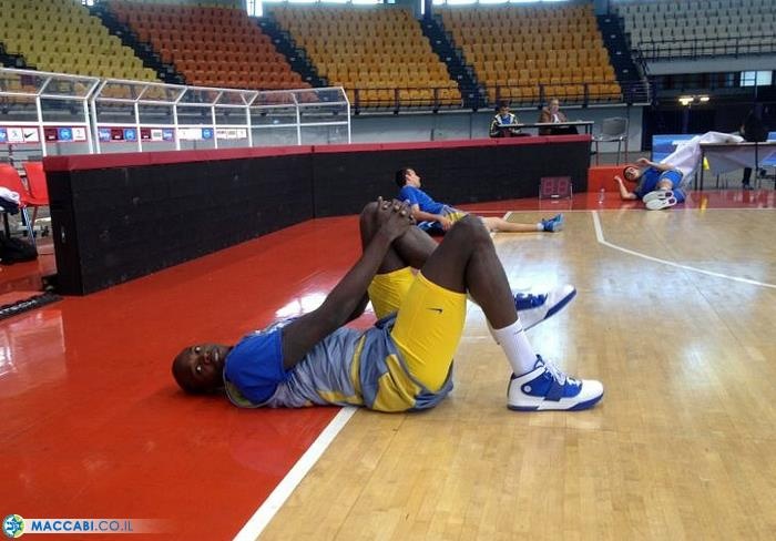 Μακάμπι Τελ Αβίβ: Η πρωινή προπόνηση στο ΣΕΦ (photos)