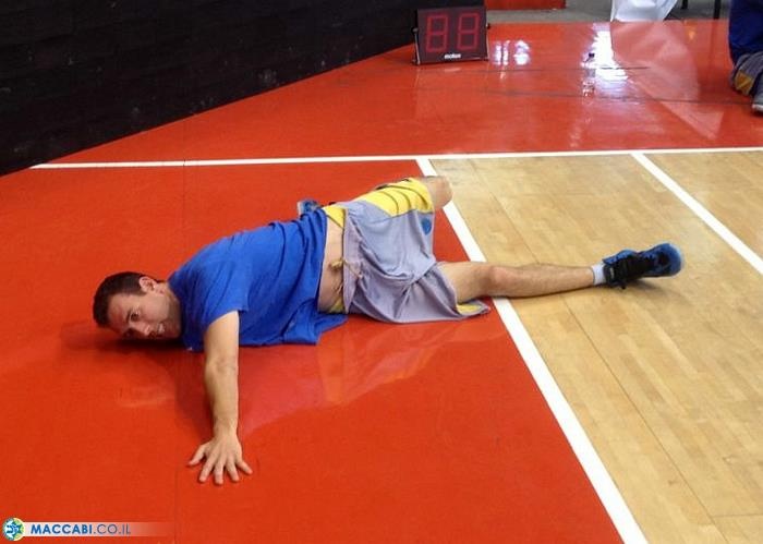 Μακάμπι Τελ Αβίβ: Η πρωινή προπόνηση στο ΣΕΦ (photos)