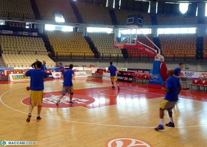 Μακάμπι Τελ Αβίβ: Η πρωινή προπόνηση στο ΣΕΦ (photos)