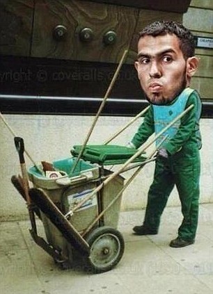 Μάντσεστερ Σίτι: Σκουπιδιάρης… ο Τέβεζ! (photos)