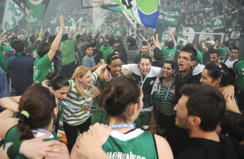 Μπάσκετ, Παναθηναϊκός και πρωτάθλημα... πάνε μαζί! (photos+video)