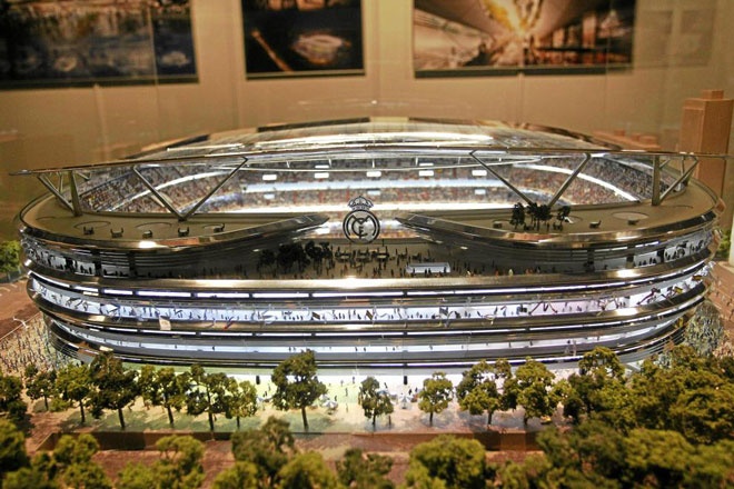 Ρεάλ Μαδρίτης: Πλάνα ανακατασκευής του «Σαντιάγκο Μπερναμπέου» (photos)