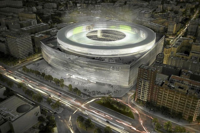 Ρεάλ Μαδρίτης: Πλάνα ανακατασκευής του «Σαντιάγκο Μπερναμπέου» (photos)