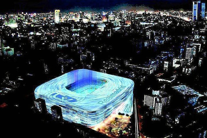 Ρεάλ Μαδρίτης: Πλάνα ανακατασκευής του «Σαντιάγκο Μπερναμπέου» (photos)