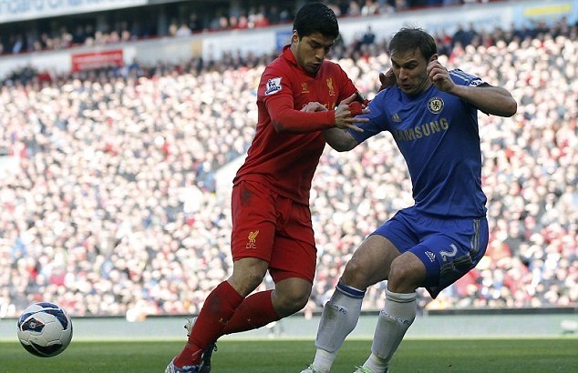 Λίβερπουλ - Τσέλσι: Η δαγκωνιά του Σουάρεζ στον Ιβάνοβιτς (photos+video)